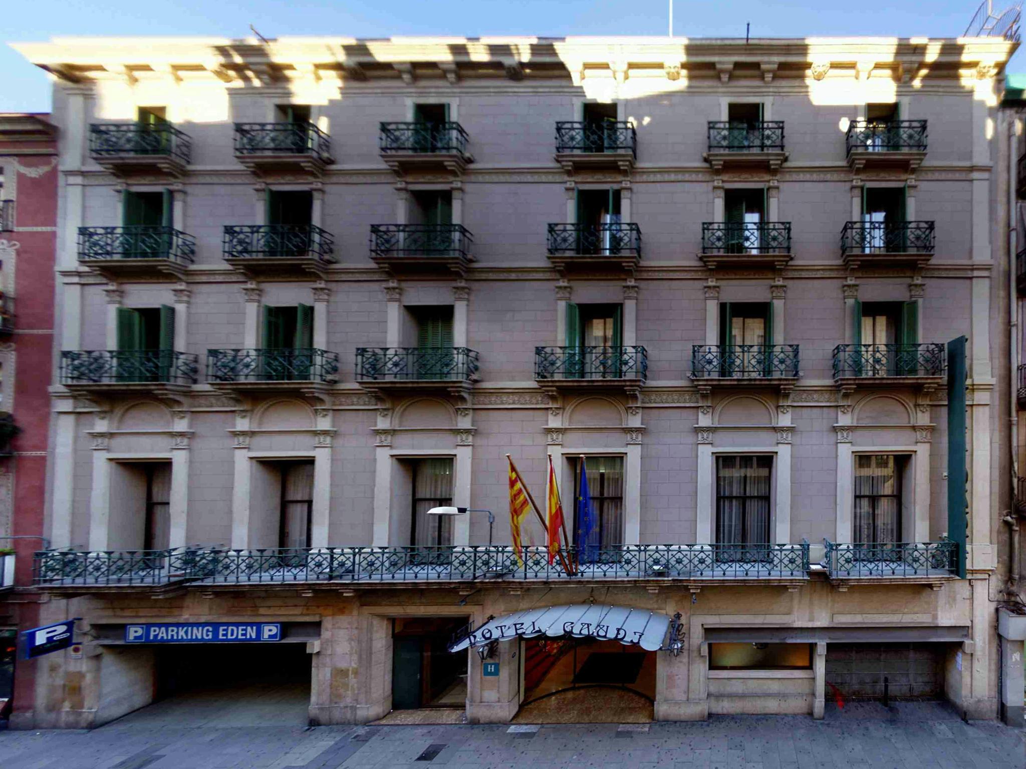 Hotel Gaudí Barcelona Exterior foto